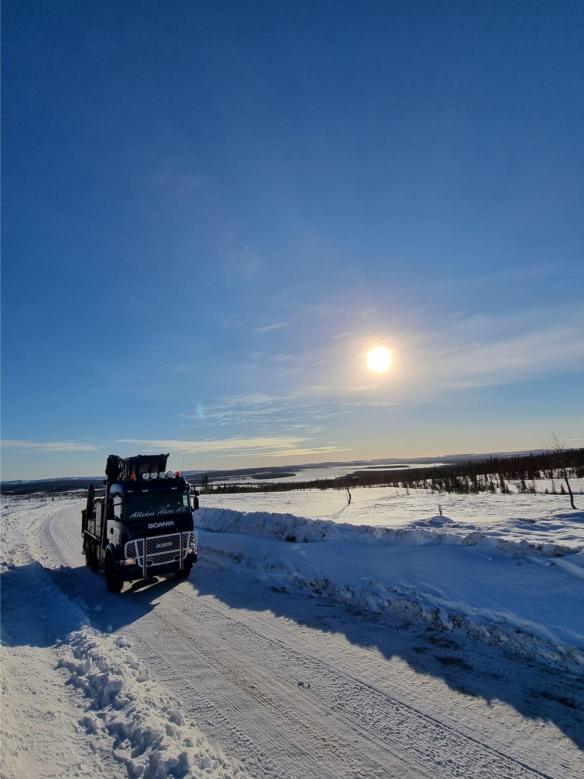 Skogsbil i Norrbotten – Allsåns Åkeri